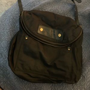 Black Marc Jacobs preppy nylon bag